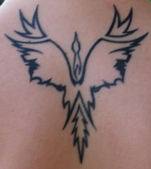 Valeria - Phoenix: real inked placement tattoo photo thumbnail