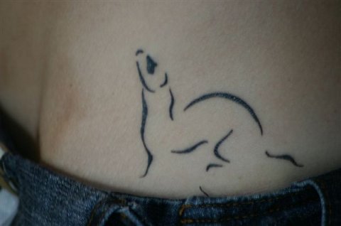 Viviana - ferret: real inked placement tattoo photo thumbnail